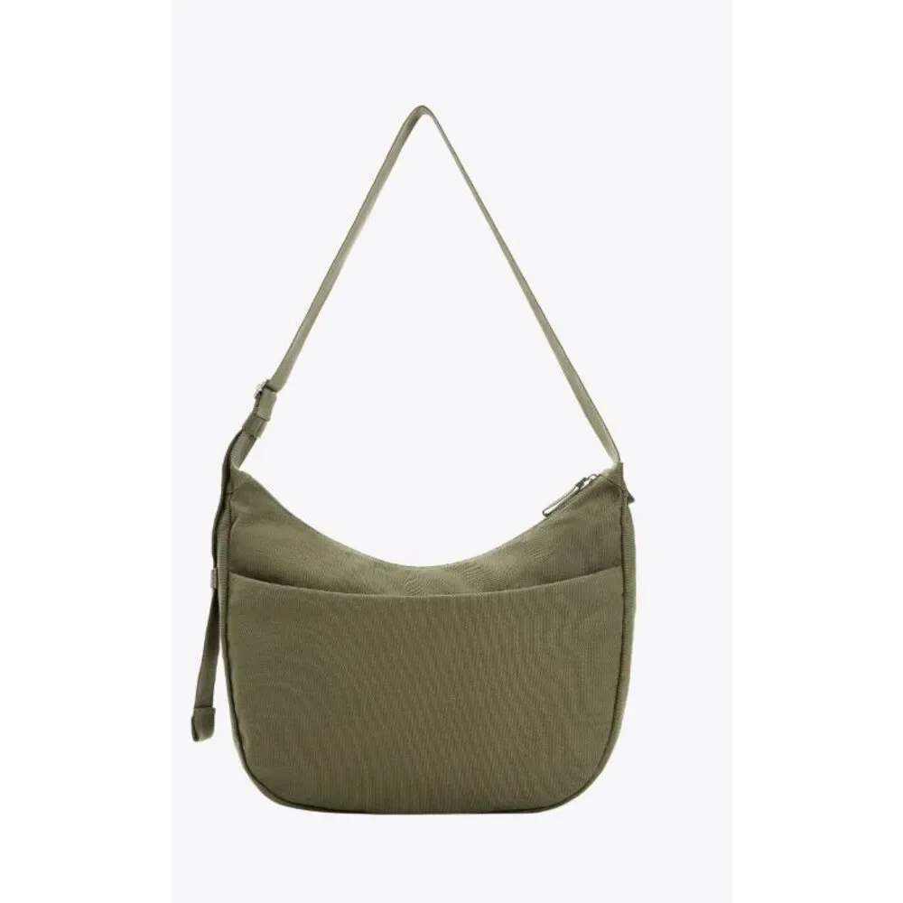 NWT BÉIS The Carryall Crossbody in Olive Green